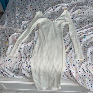 Deep v neck bodycon dresses